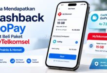 Cara Mendapatkan Cashback GoPay Saat Beli Paket MyTelkomsel