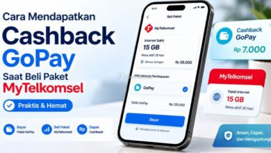Cara Mendapatkan Cashback GoPay Saat Beli Paket MyTelkomsel