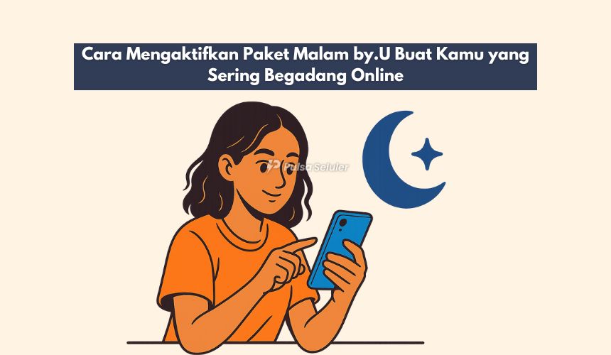 Cara Mengaktifkan Paket Malam by.U Buat Kamu yang Sering Begadang Online