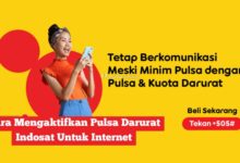 Cara Mengaktifkan Pulsa Darurat Indosat Untuk Internet