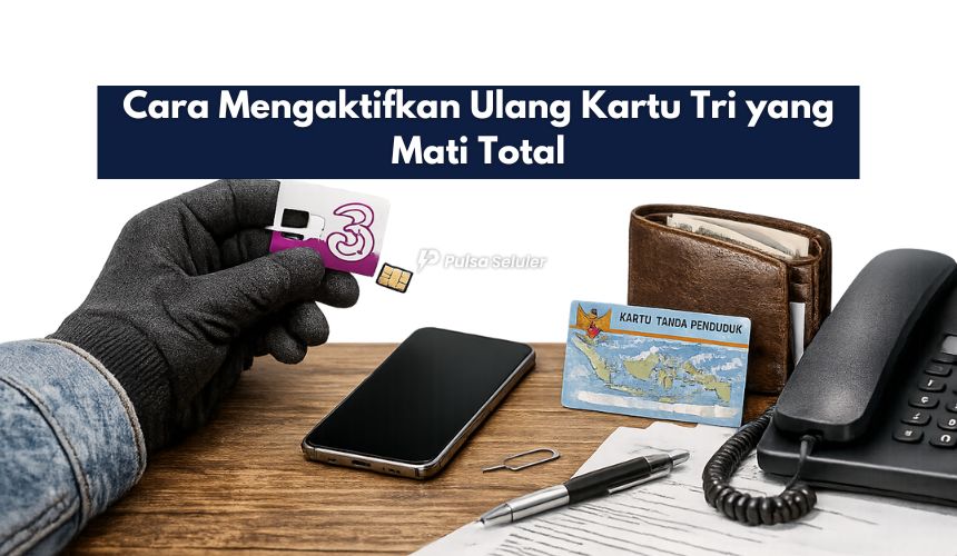 Cara Mengaktifkan Ulang Kartu Tri yang Mati Total