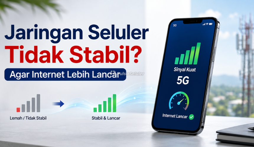 Cara Mengatasi Jaringan Seluler Tidak Stabil agar Internet Lebih Lancar