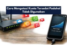 Cara Mengatasi Kuota Tersedot Padahal Tidak Digunakan
