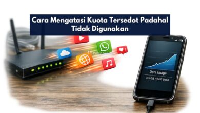 Cara Mengatasi Kuota Tersedot Padahal Tidak Digunakan
