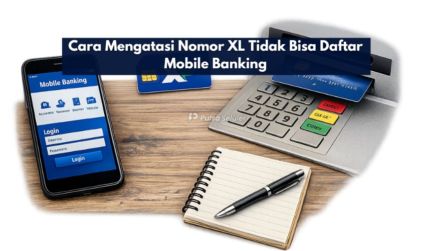 Cara Mengatasi Nomor XL Tidak Bisa Daftar Mobile Banking