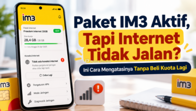 Cara Mengatasi Paket IM3 Aktif tapi Internet Tidak Jalan