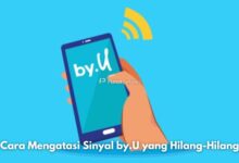 Cara Mengatasi Sinyal by.U yang Hilang-Hilang