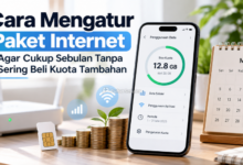 Cara Mengatur Paket Internet agar Cukup Sebulan