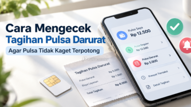 Cara Mengecek Tagihan Pulsa Darurat