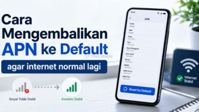 Cara Mengembalikan APN ke Default agar Internet Normal Lagi