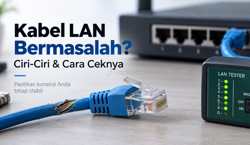 Cara Mengetahui Kabel LAN Bermasalah