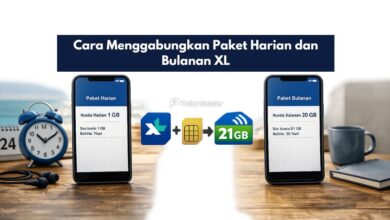 Cara Menggabungkan Paket Harian dan Bulanan XL