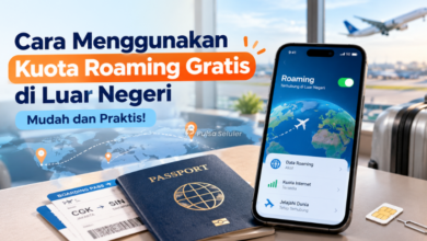 Cara Menggunakan Kuota Roaming Gratis di Luar Negeri