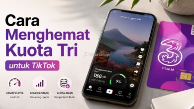 Cara Menghemat Kuota Tri untuk TikTok