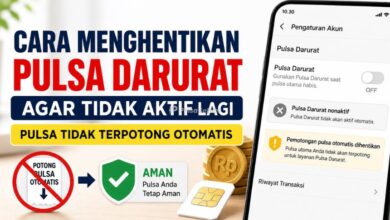 Cara Menghentikan Pulsa Darurat agar Tidak Aktif Lagi