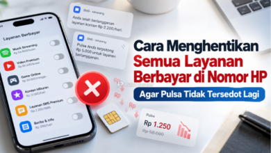 Cara Menghentikan Semua Layanan Berbayar di Nomor HP