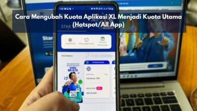 Cara Mengubah Kuota Aplikasi XL Menjadi Kuota Utama All App