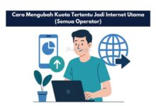 Cara Mengubah Kuota Tertentu Jadi Internet Utama (Semua Operator)