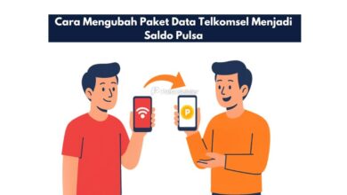 Cara Mengubah Paket Data Telkomsel Menjadi Saldo Pulsa