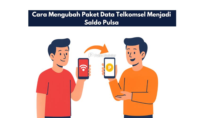 Cara Mengubah Paket Data Telkomsel Menjadi Saldo Pulsa