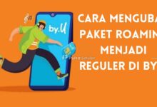 Cara Mengubah Paket Roaming Menjadi Reguler di By.U