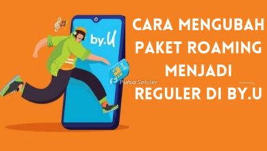 Cara Mengubah Paket Roaming Menjadi Reguler di By.U