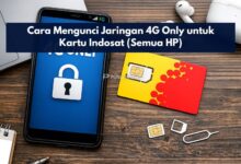 Cara Mengunci Jaringan 4G Only untuk Kartu Indosat (Semua HP)
