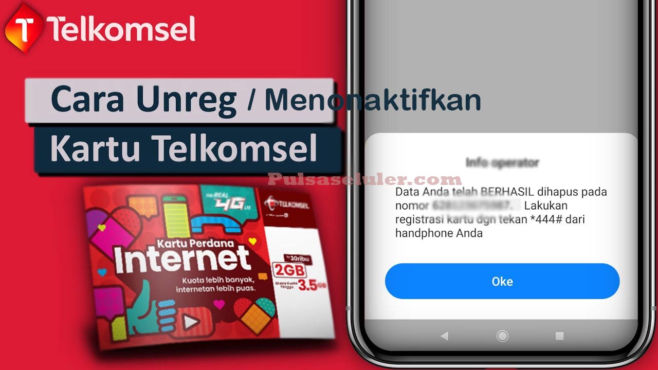 Cara Menonaktifkan Kartu Telkomsel