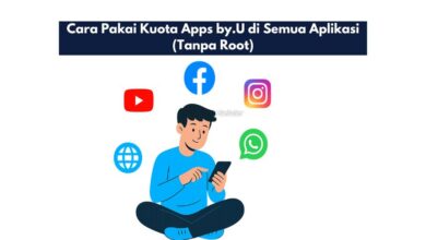 Cara Pakai Kuota Apps by.U di Semua Aplikasi (Tanpa Root)