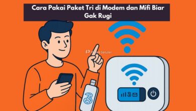 Cara Pakai Paket Tri di Modem dan Mifi Biar Gak Rugi