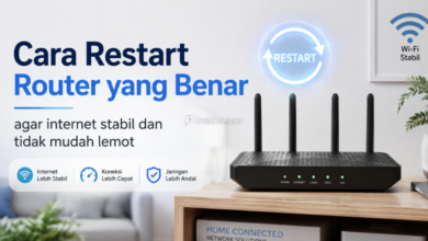 Cara Restart Router yang Benar agar Internet Stabil dan Tidak Mudah Lemot