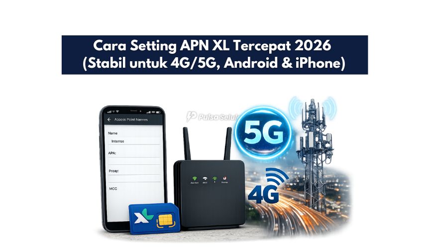 Cara Setting APN XL Tercepat 2026