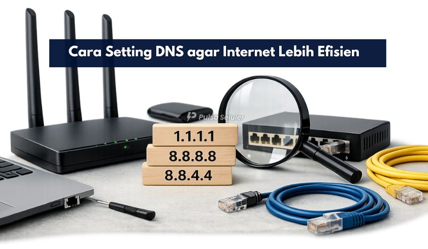 Cara Setting DNS agar Internet Lebih Efisien