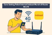 Cara Setting Paket Internet Indosat Murah di Router 4G LTE