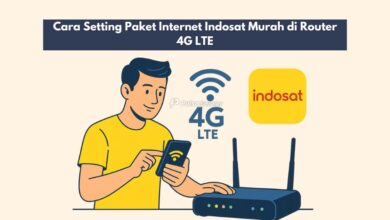 Cara Setting Paket Internet Indosat Murah di Router 4G LTE