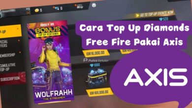 Cara Top Up Diamonds Free Fire Pakai Axis