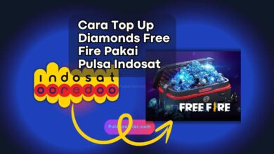 Cara Top Up Diamonds Free Fire Pakai Pulsa Indosat