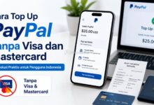 Cara Top Up PayPal Tanpa Visa dan Mastercard