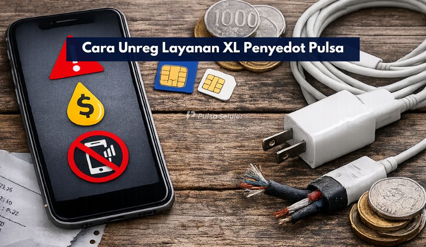 Cara Unreg Layanan XL Penyedot Pulsa
