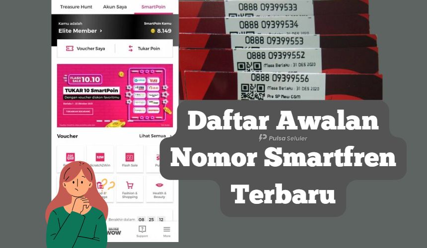 Daftar Awalan Nomor Smartfren Terbaru