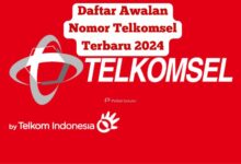 Daftar Awalan Nomor Telkomsel Terbaru 2024