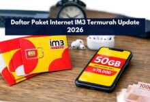 Daftar Paket Internet IM3 Termurah Update 2026