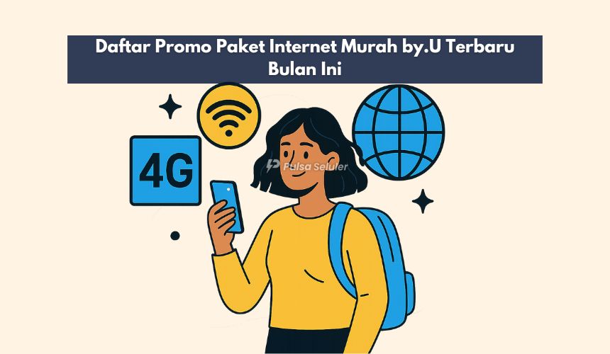 Daftar Promo Paket Internet Murah by.U Terbaru Bulan Ini