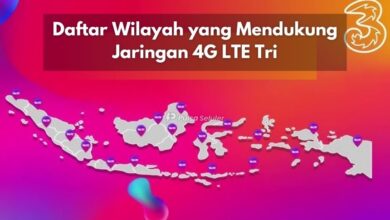 Daftar Wilayah yang Mendukung Jaringan 4G LTE Tri