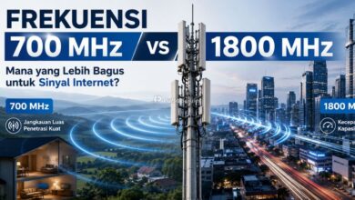 Frekuensi 700 MHz vs 1800 MHz