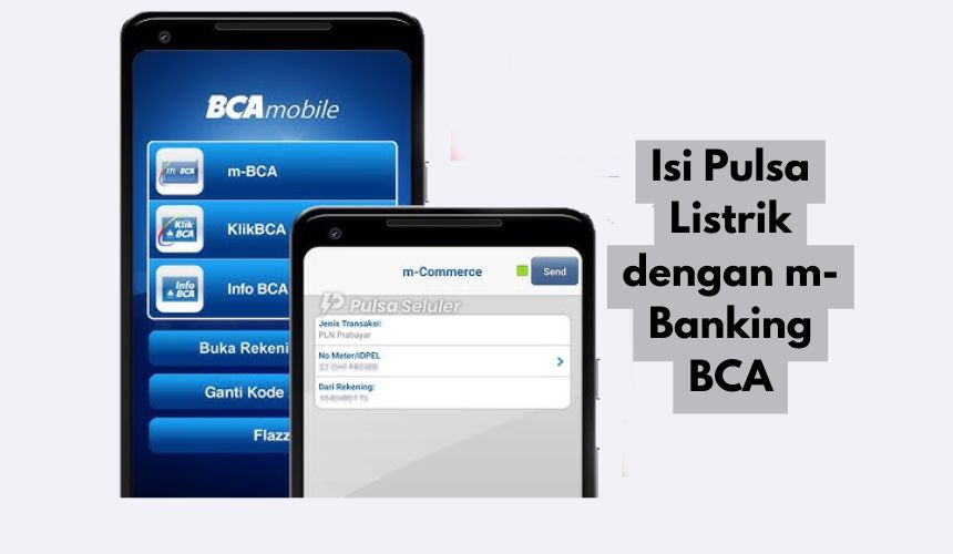 Beli Pulsa Listrik dengan m-Banking BCA