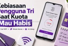 Kebiasaan Pengguna Tri Saat Kuota Mau Habis