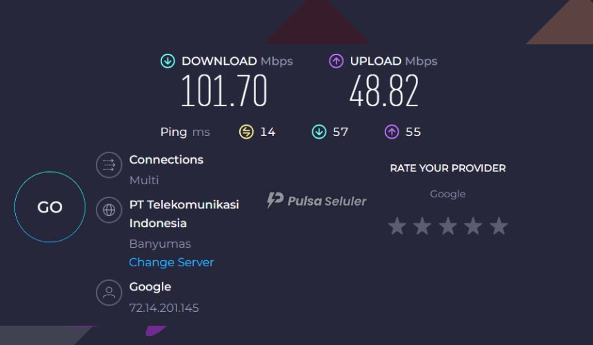 Kecepatan Internet