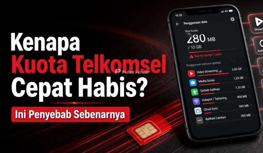 Kenapa Kuota Telkomsel Cepat Habis