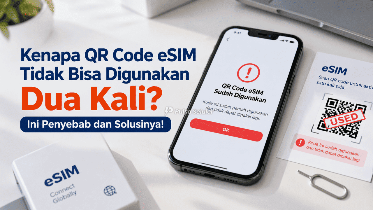 Kenapa QR Code eSIM Tidak Bisa Digunakan